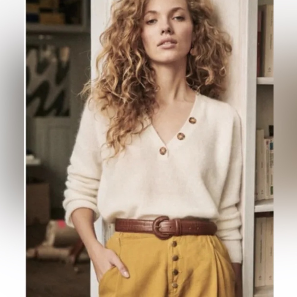 Sezane Willy Jumper alpaca XS new